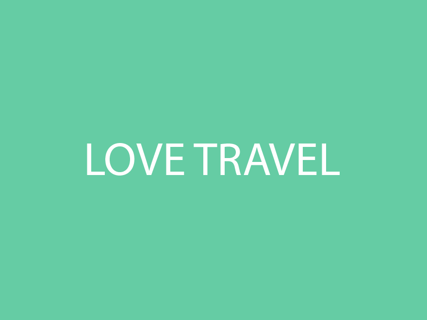 Love Travel website example screenshot