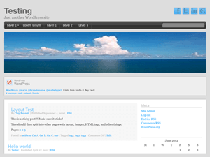 StartupWP website example screenshot