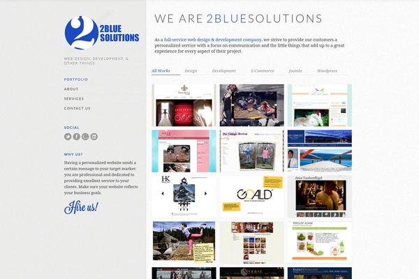 2bluesolutions.ca site used Twoblues