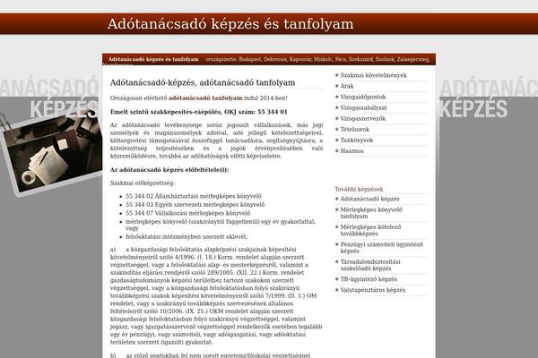 adotanacsado-kepzes.com site used Frame