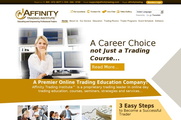 affinitytrading.com site used Affinity