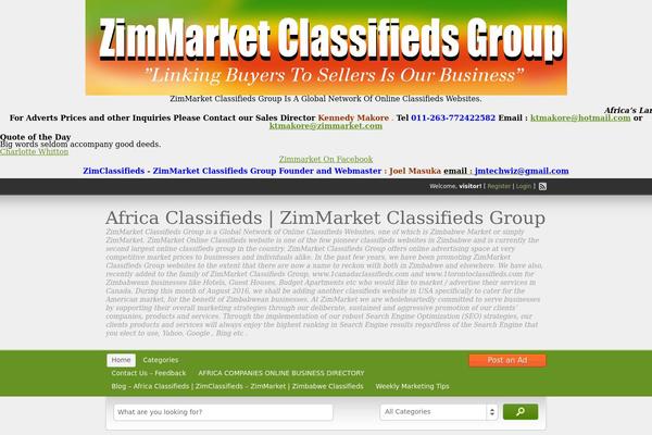africa-classifieds.com site used ClassiPress