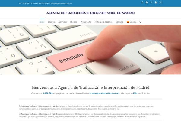 agenciadetraduccion.com site used Translang