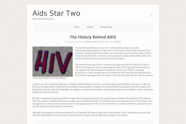 aidstar-two.org site used Origami