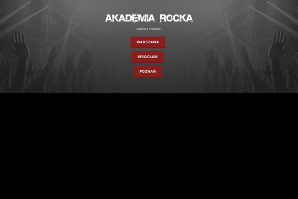 akademiarocka.pl site used Tabula