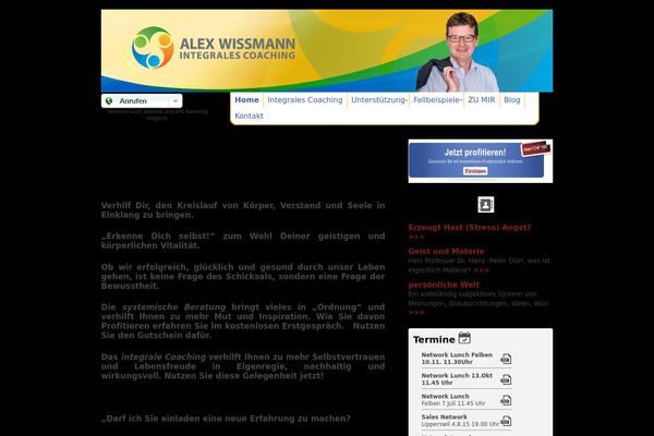 alexwissmann.ch site used Alex