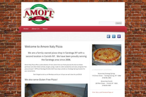 amoreitalypizza.com site used Delicacy