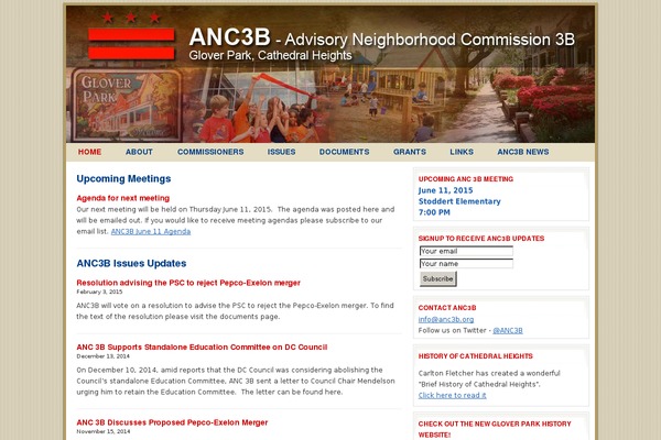 anc3b.org site used Lifestyle