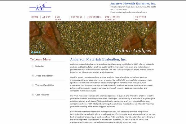 andersonmaterials.com site used Anderson