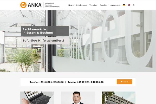 anka.eu site used Anka