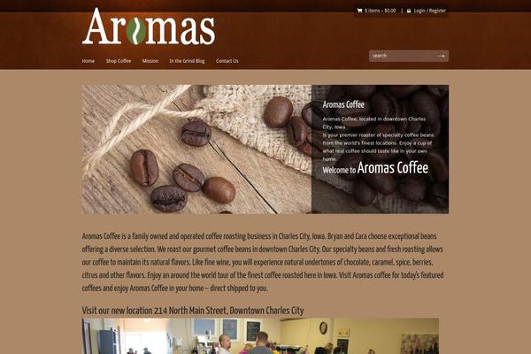 aromascoffee.com site used Sommerce