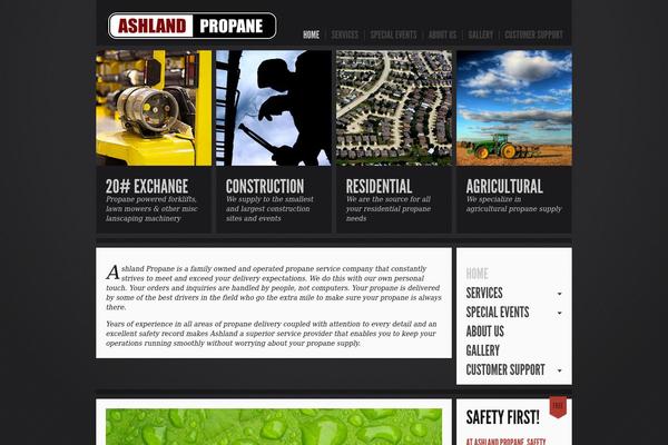 Big Easy theme site design template sample