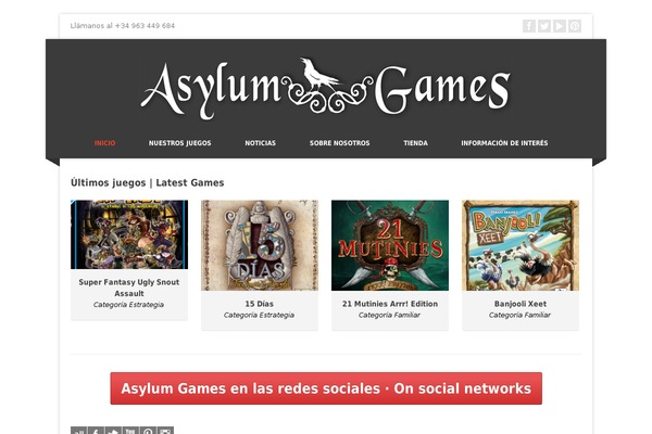 asylumgameseditorial.com site used Corpo