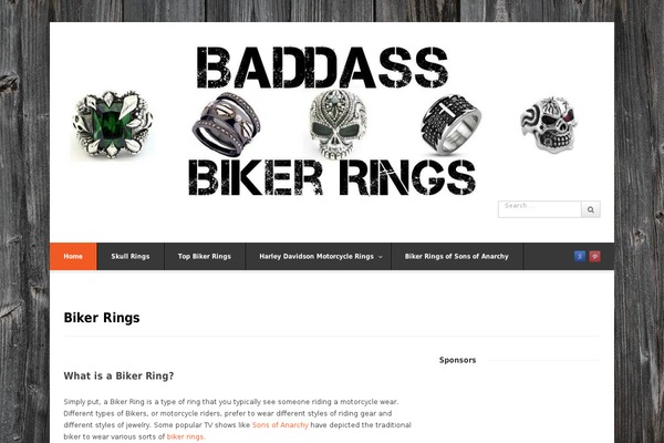 badassbikerrings.com site used Wpex Pytheas