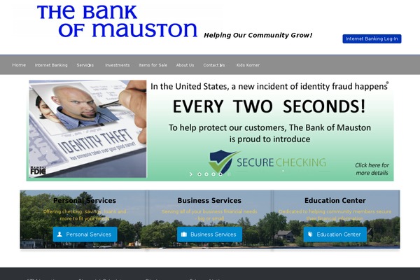 bankofmauston.com site used Salbii