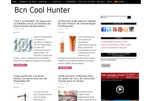 bcncoolhunter.com site used SimpleMag child