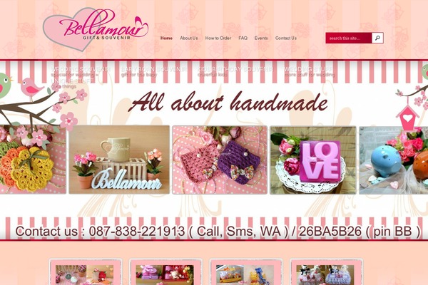 bellamoursouvenir.com site used eStore