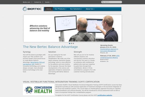 bertecbalance.com site used Onyx