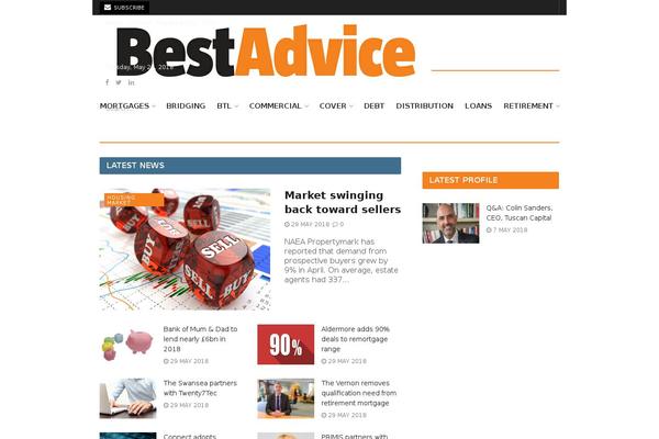 bestadvice.co.uk site used Jnews-child
