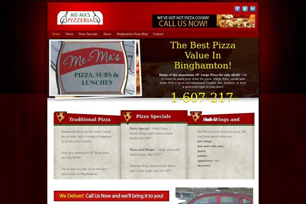 binghamtonpizza.com site used Pizza
