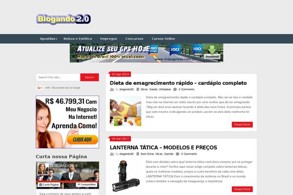 blogando20.com.br site used Ribbon