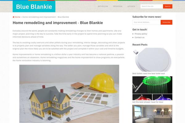 blueblankie.com site used Spike