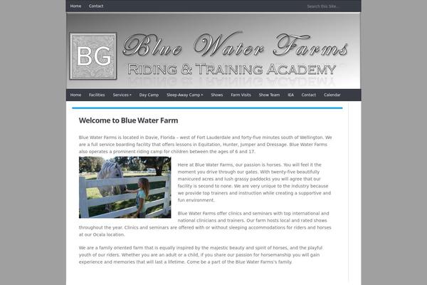 bluewaterfarm.com site used JustBlue