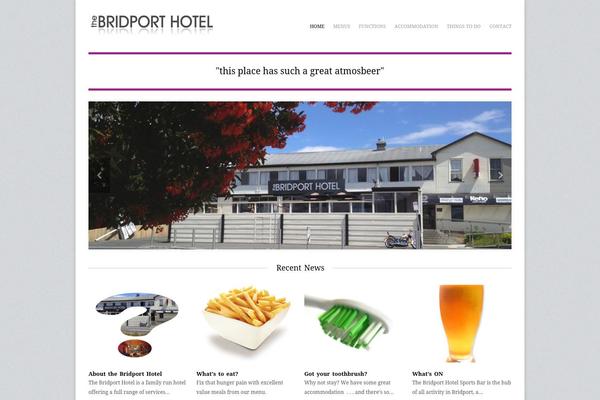 bridporthotel.com.au site used Adapt