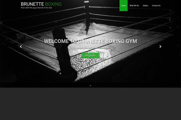 brunetteboxing.com site used Fitness Lite