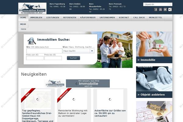 bs-immobilienkontor.de site used Cleanspace