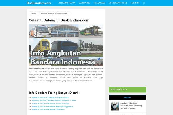 busbandara.com site used MagXP theme