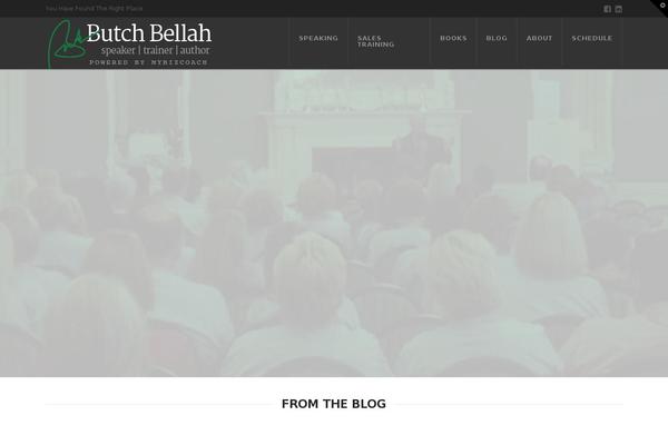 butchbellah.com site used X | The Theme