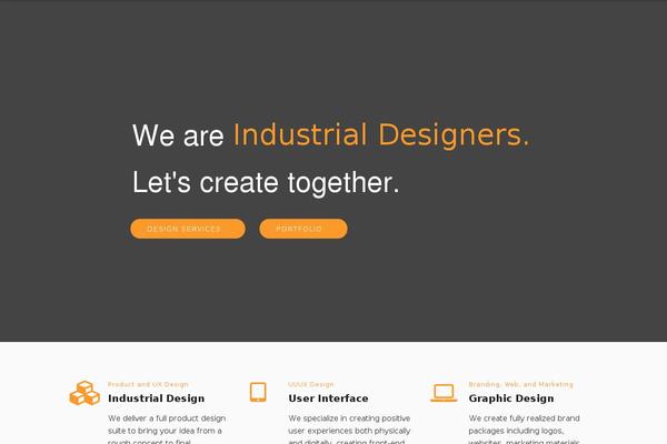 Kreate theme site design template sample
