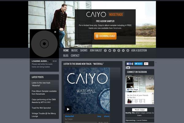caiyomusic.com site used Soundcheck