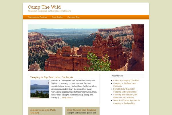 campthewild.com site used Dynamik