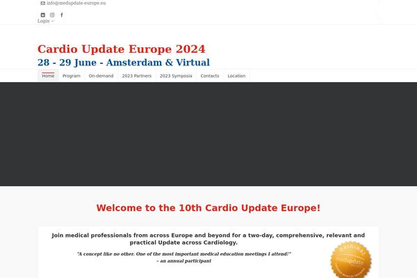 cardio-update-europe.eu site used Highend