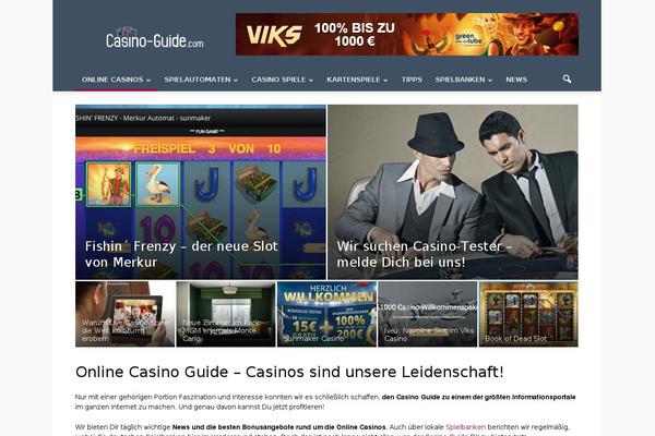 casino-guide.com site used Newspaper Child