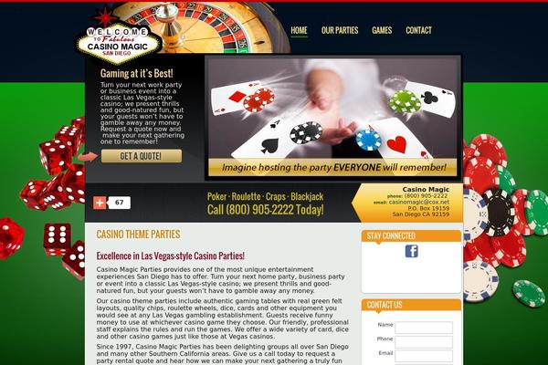 casinomagicparties.com site used Toolbox