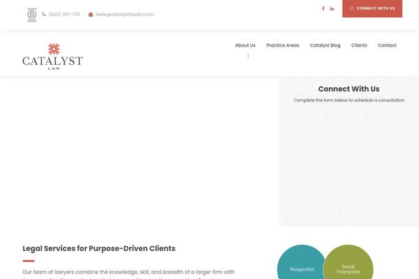 Attorna theme site design template sample