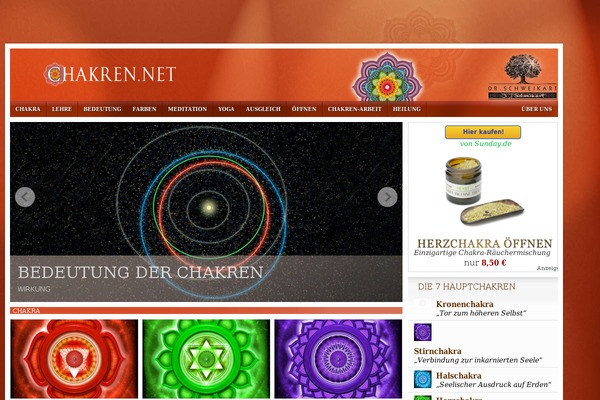 chakren.net site used Network Theme