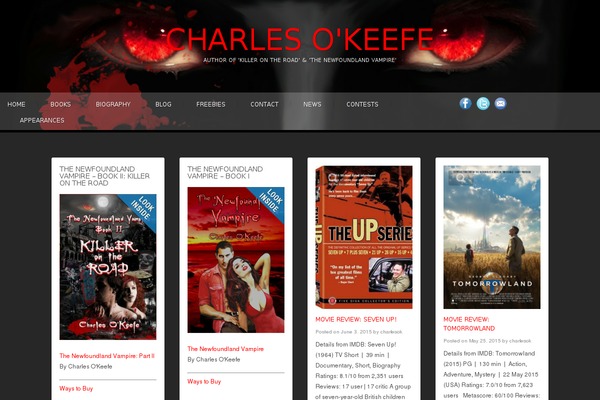 charlesokeefe.com site used MinimalistBlogger