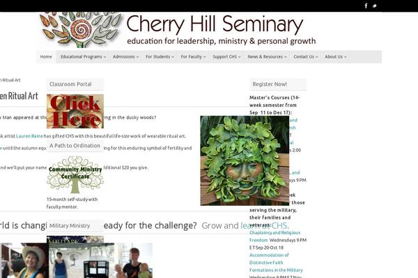 cherryhillseminary.org site used Tempera