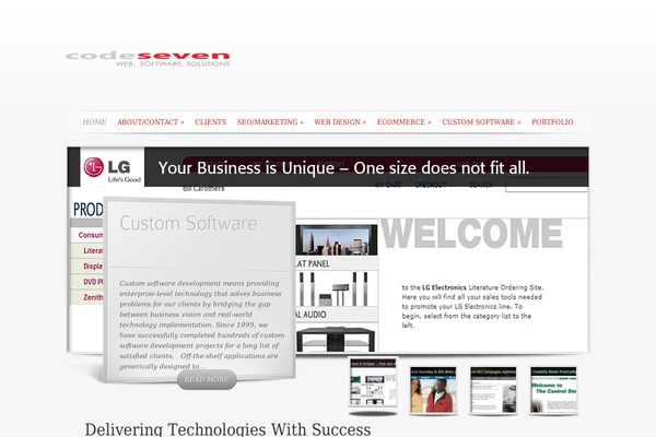 SimplePress theme site design template sample