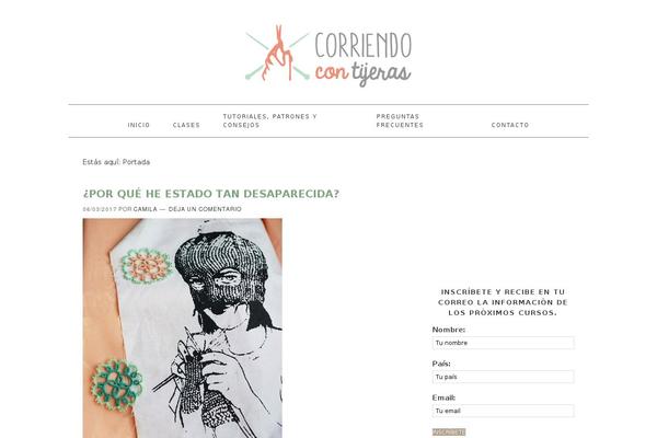 corriendocontijeras.com site used Foodie