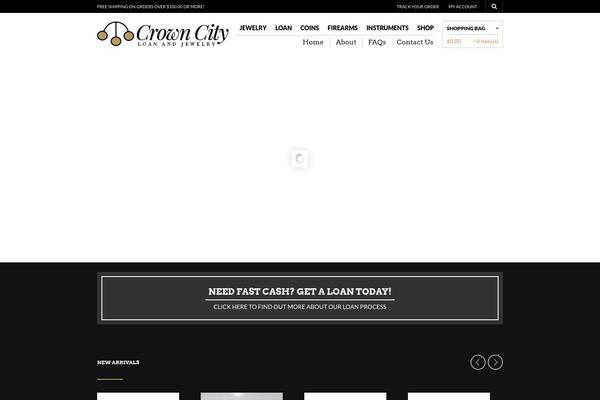 Crown theme site design template sample