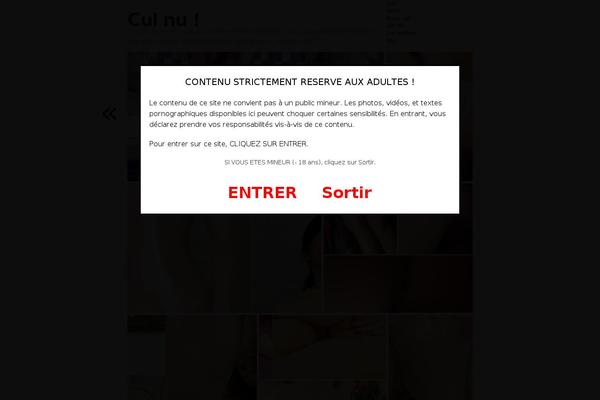 AutoFocus theme site design template sample