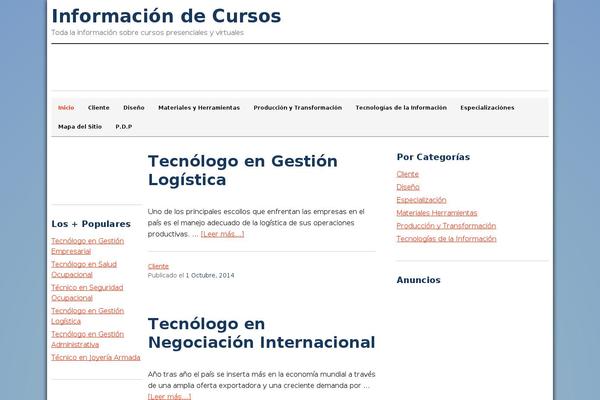 cursossena.co site used Genesis