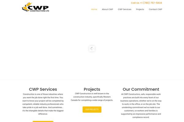 cwpconstructors.com site used U Design Child
