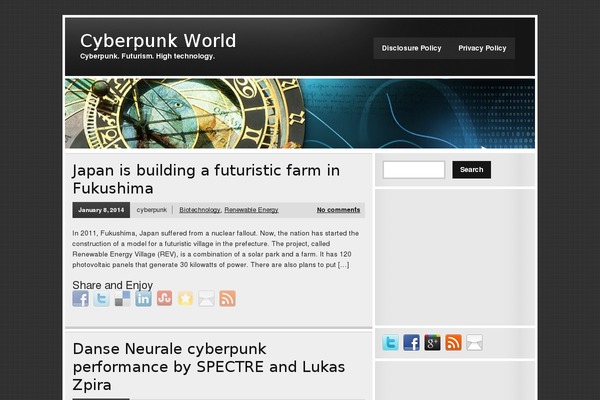 cyberpunkworld.com site used zeeStyle