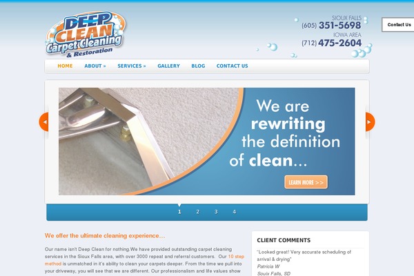 deepcleancarpetcleaning.com site used Delegate